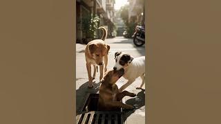 ai shorts#puppy #funny#viral#cute#unstoppable#cartoon#animals#aidog#ai #marriageproposals#pets#trend