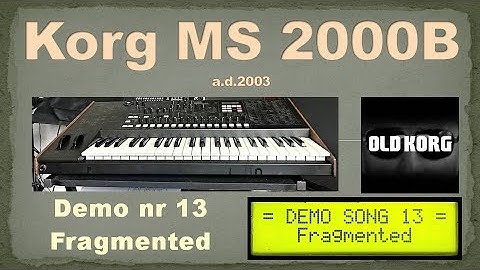 #korg#ms#ms2000b#demo#virtual#analog#synthesizer#modulationsequence#paches#sounds#programs#music#