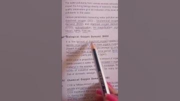 #biologicaloxygendemand#BOD#biology #ncertbiology ##rpscgrade2 #cetexam #science #reetsciencelevel2