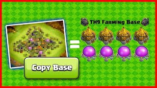 ANTI-AIR TH9 FARMING BASE (WITH COPY LINK) | Clash of Clans screenshot 4