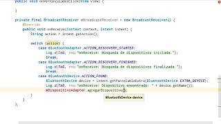 Android Bluetooth Clásico - Búsqueda de dispositivos nuevos y vinculados