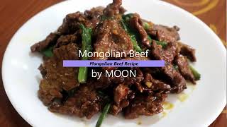 Tasty Mongolian Homemade Beef Recipe