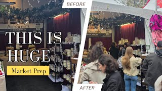 I Made It Into DCās Largest Holiday Market | Behind The Scenes Market Prep