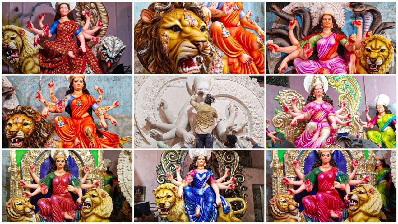Sundar Kalakar Durga Mata 2025 | Dhoolpet Special & Unique Durga Mata Murti in Dhoolpet Hyderabad 