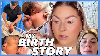 MY BIRTH STORY & grwm 👶🏻 induced labour & neonatal unit storytime