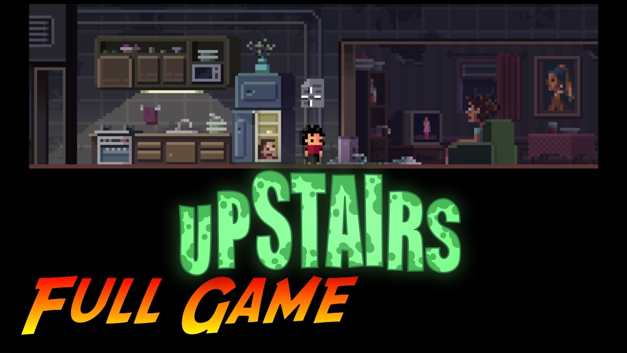 アップステアーズ Upstairs | Complete Gameplay Walkthrough - Full Game | No