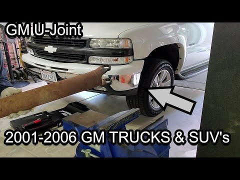 How To Replace Chevy U-Joints  (2001-2006 Trucks & SUV's)