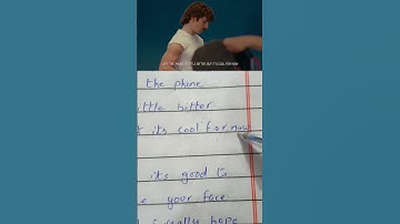 Sorry I’m Here For Someone Else ✍️ Handwritten Lyrics – Benson Boone | Part 2/9 #shorts #shortvideo