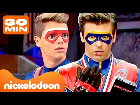 Every Time Kid Danger & Captain Man Were NOT OKAY 😵 | 30 Minutes | Nickelodeon