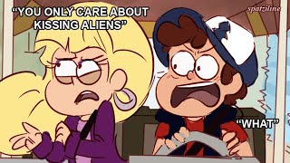 Dipper and Pacifica's relationSHIP [Gravity Falls Comics]