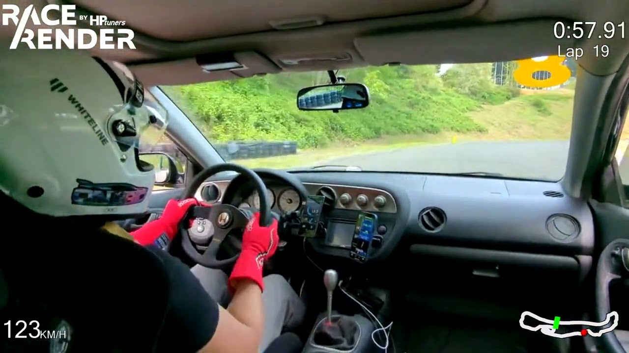 Acura RSX Type-S: Pacific Raceway PM Lapping 2022-05-11