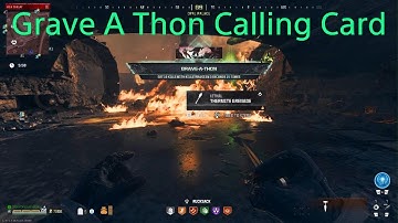 MWZ Grave A Thon Calling Card Prestige 13 😎 #callofduty #mw3 #gameplay #ps5 #cod #mwz #warzone