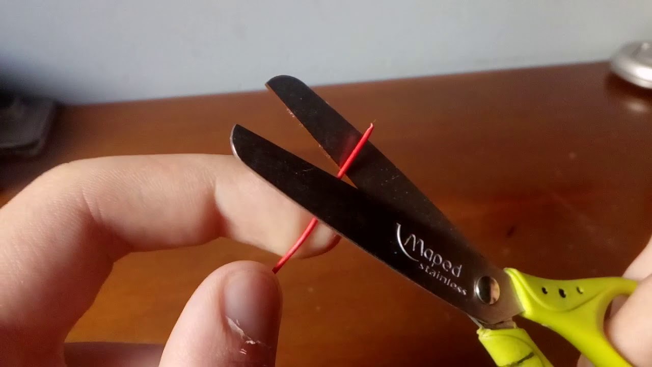Como pelar cables muy rapido y facil - YouTube