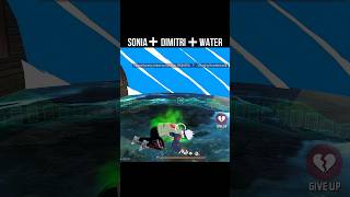 Sonia + Dimitri + Water 🔥 Best Character Combination | No Default Aim #srikantaff