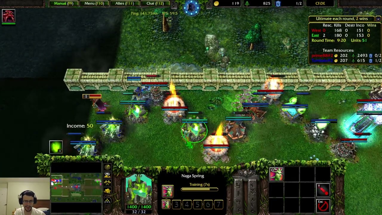 Warcraft 3 Reforged: Castle Fight #18 - The Game That's Only Playable With A Good Team!