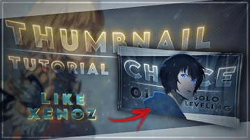 Xenoz Thumbnail I After Effects Tutorial ( + free project file )