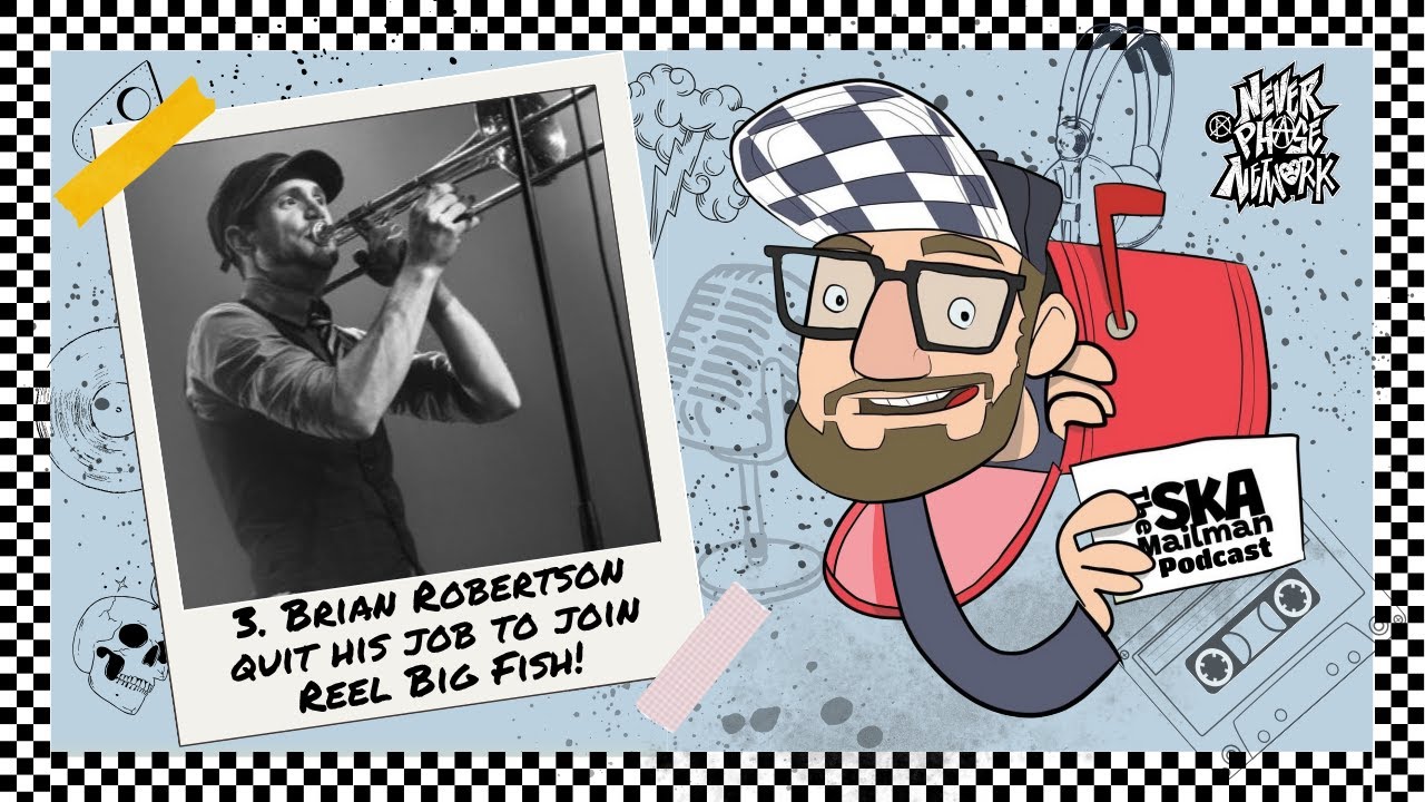 3. Brian Robertson Quit His Job to Join Reel Big Fish!