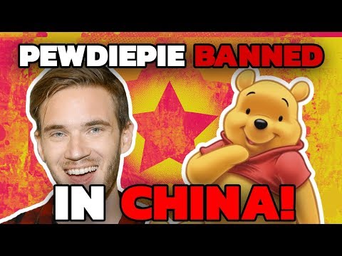PewDiePie lies about being BANNED! (in China)