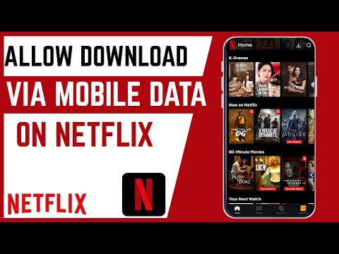 How To Allow Download Using Mobile Data On Netflix Account