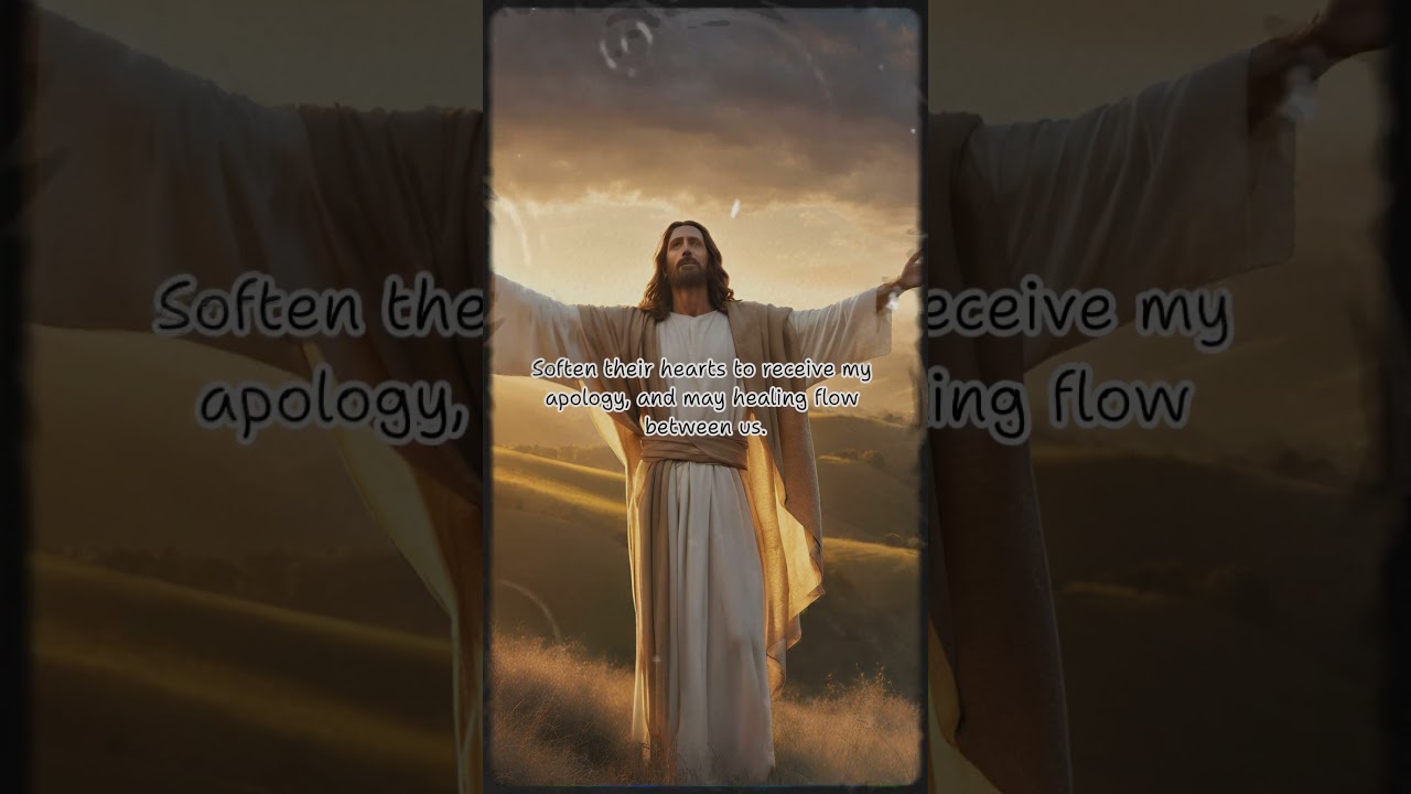 A Prayer for Forgiveness of Hurtful Words