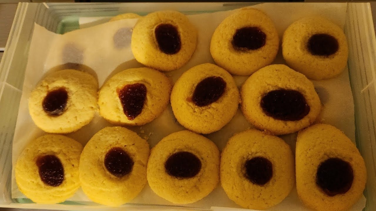 🍊🍒 Orange Cranberry Thumbprint Cookies (Nut-Free, Freezer-Friendly, Whole Orange Version) 🍊🍪🧡 