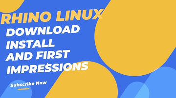 Unveiling Rhino Linux: My First Impressions | download and install #rhinolinux
