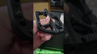 OneUp Components!  - Grips and Pedals - Decals #mtb #oneupcomponents #hardtailbike  #mountainbike