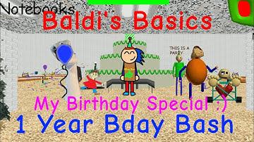 (BIRTHDAY SPECIAL!) (2 Endings) Baldi