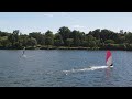 Windsurfing at Lake Calhoon / Bde Maka Ska