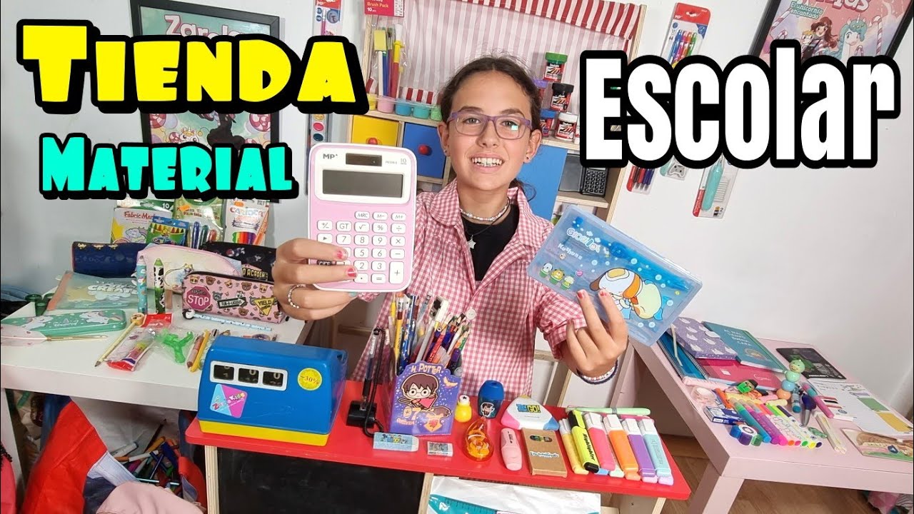 tienda material Es-co-LAR !! Tenemos todo lo necesario