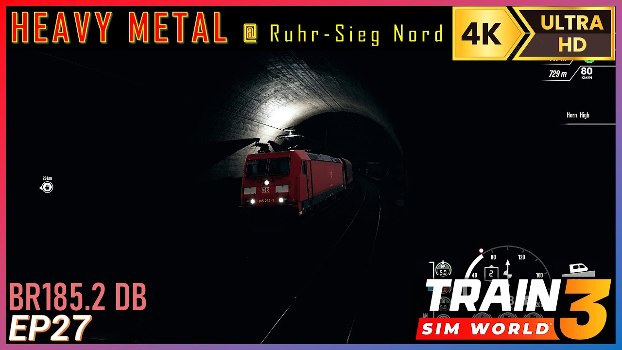 HEAVY METAL  @ Ruhr-Sieg Nord | 4K | Train Sim World 3 - EP27 (No Commentary)