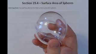 Geometry B - Section 19.4