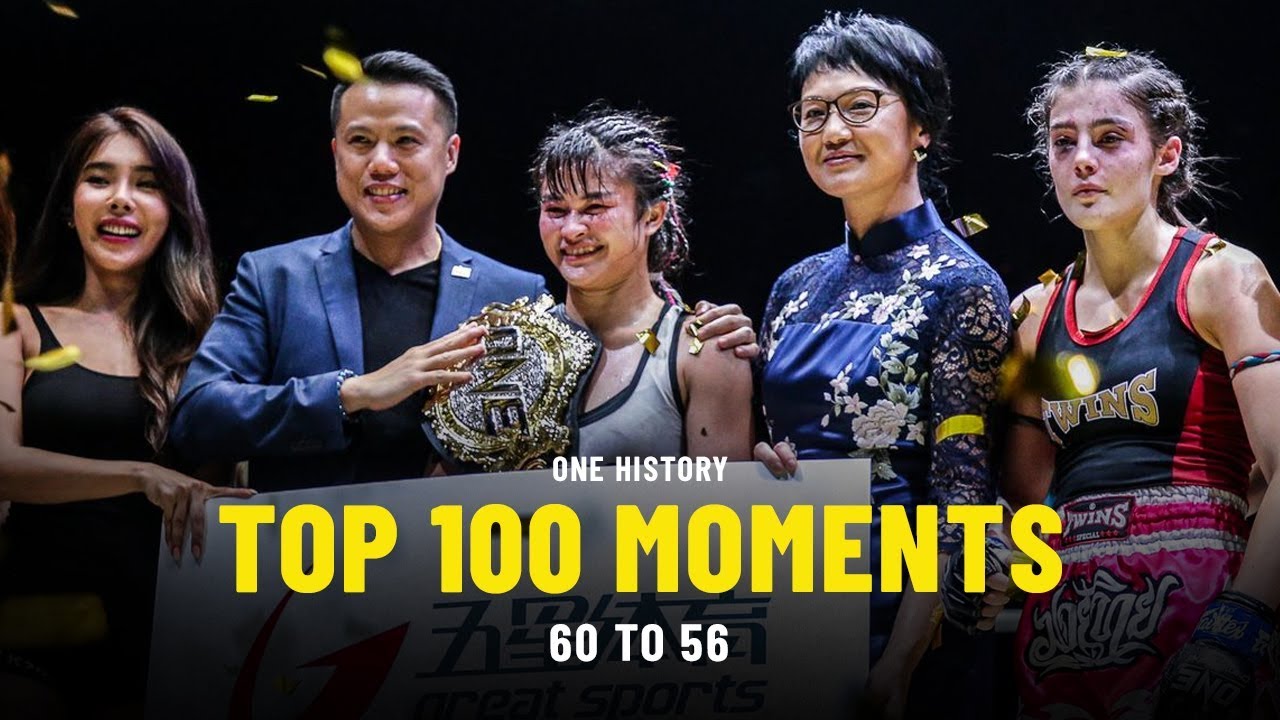 Top 100 Moments In ONE History | 60 To 56 | Ft. Stamp Fairtex, Giorgio Petrosyan & More