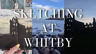 Whitby Art vlog: sketching, haul, Dracula and more 📚