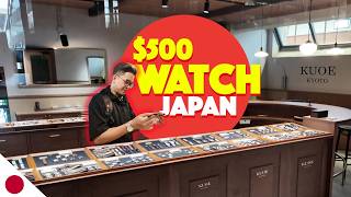 $500 Japan Watch brand that is hidden in Kyoto