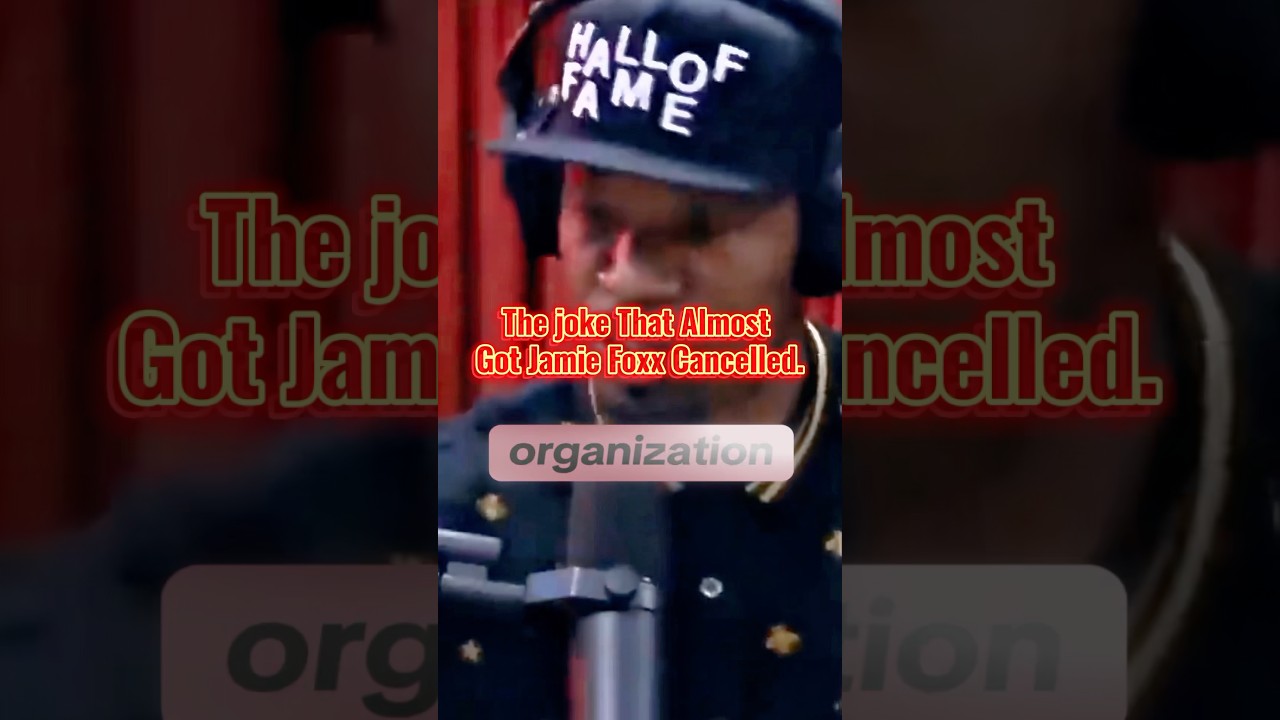 The Joke That Almost Got Jamie Foxx Cancelled ! 