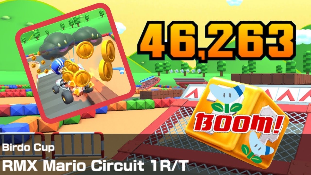 RMX Mario Circuit 1 R/T 46.263 218 NONSTOP (banana, horn frenzy