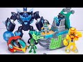 PJ Masks : 97 min Compilation - Satisfying Unboxing Sky Pirate Battleship Preschool Toy (ASMR)