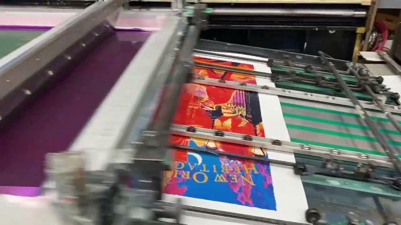 2021 Official Jazzfest Poster - Screen Print on the Renegade.