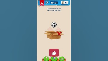 IQ Boost Level 131 – Make the ball fall NOT into box #iqboost #mobilegame #games #shorts #puzzlegame