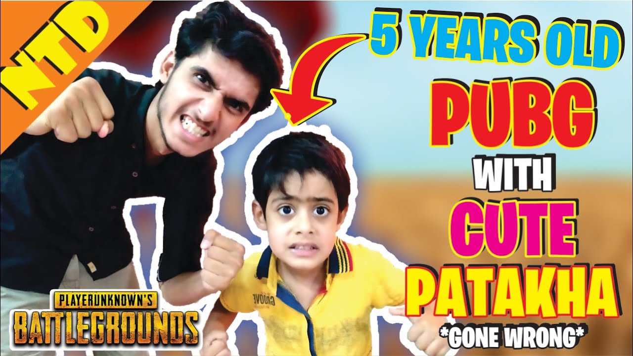 PUBG WITH CUTE 5 YEARS OLD PATAKHA gone Wrong Funny Voice Chat 