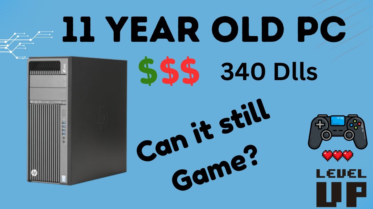 Watch Me Upgrade This 11 Year Old PC for Gaming! Z440 - YouTube