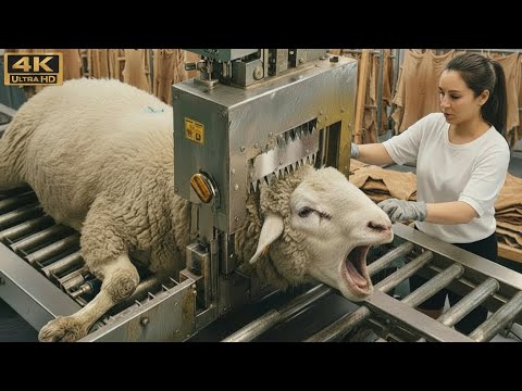 Inside the Sheep Leather Factory: From Raw Sheep Skin to Luxury Goods
