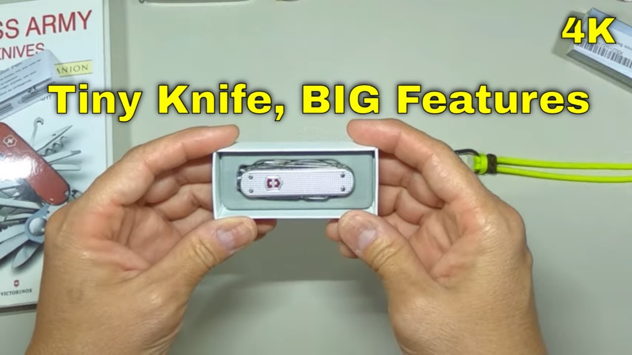 Unboxing the Victorinox Alox Minichamp | The Smallest Swiss Army Knife with BIG Features