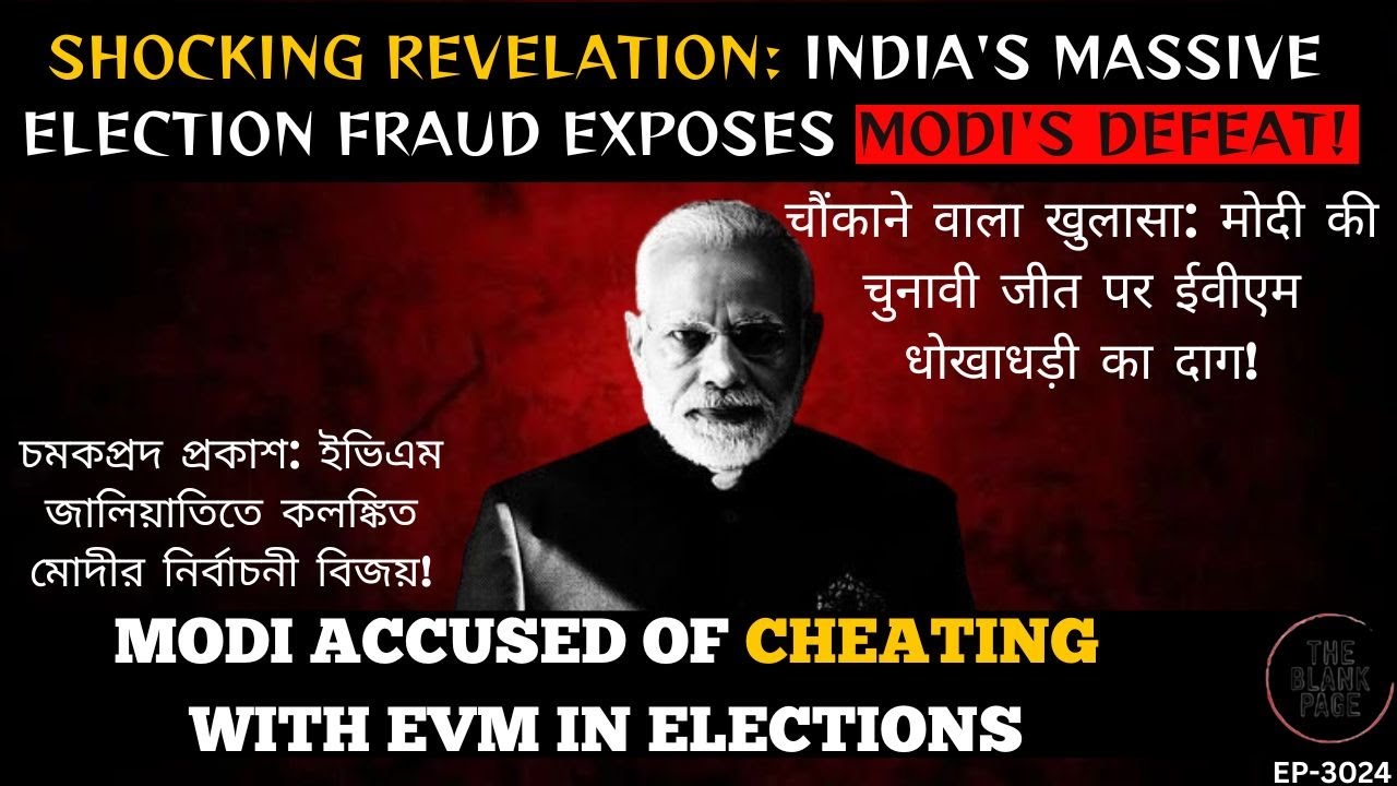 Evm Modi EXPLOSIVE DISCOVERY: ELECTION EVM SCANDAL UNVEILED IN INDIA - MODI'S ...