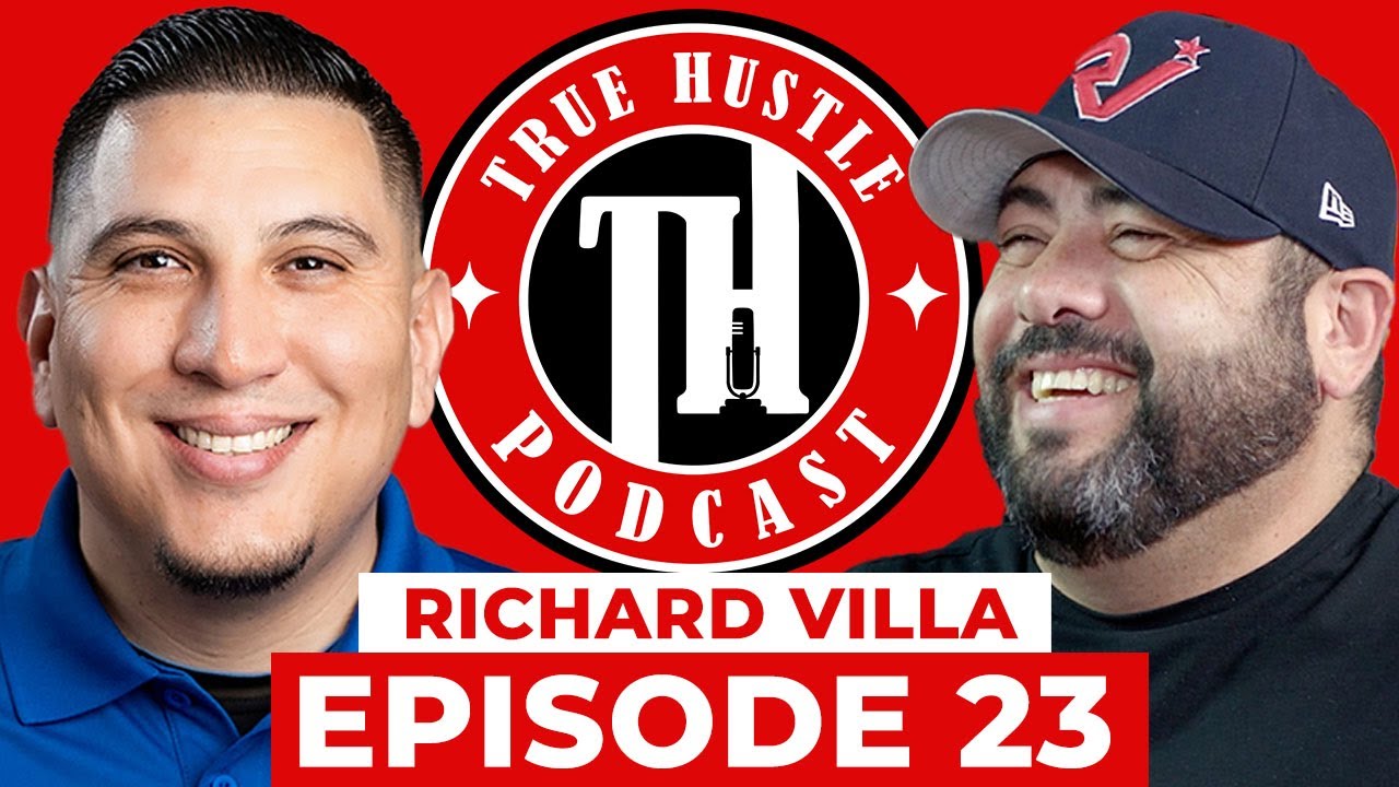 True Hustle Podcast EP23 w/Richard Villa, stand up comedian