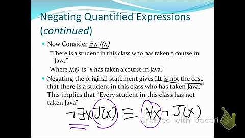 Discrete Math Section 1.4 Predicates and Quantifiers