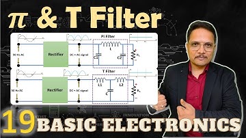 Pi Filter and T Filter in Rectifier (Basics, Working, Waveforms & Parameters) Explained