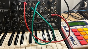 Korg MS20 nu-disco space funk vintage Synthesizer