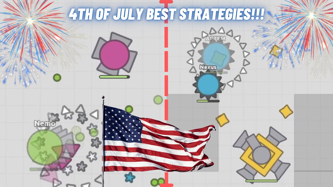 4th of July Special Event in Arras.io! The best strategies for labyrinth! || KePiKgamer